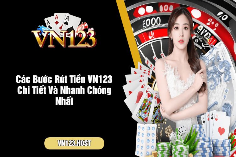 Hướng Dẫn Các Bước Rút Tiền VN123 Chi Tiết Và Nhanh Chóng Nhất